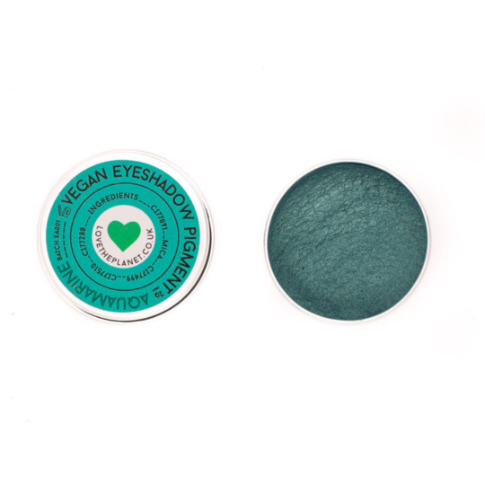 Love The Planet Mineral Eyeshadow - Aquamarine - Life Before Plastik